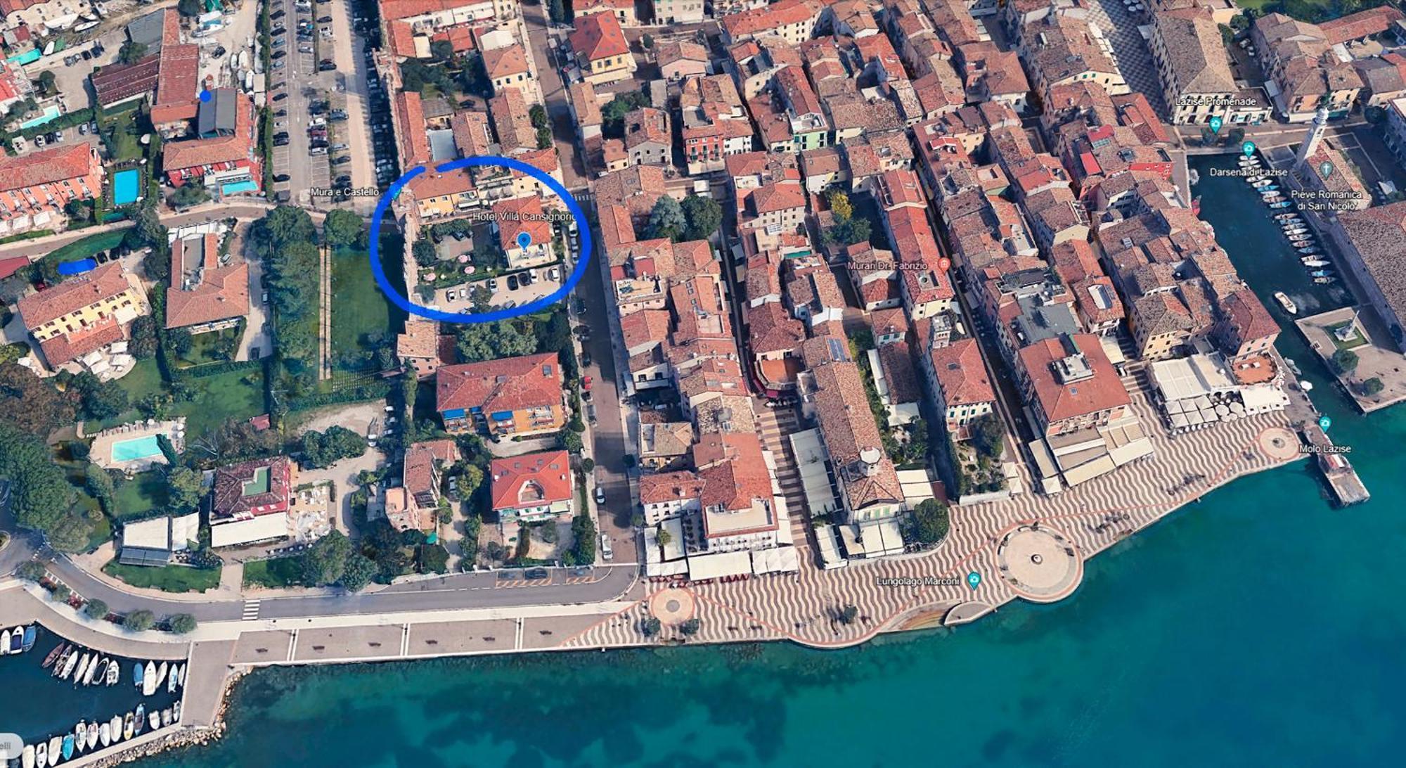 Hotel Villa Cansignorio Lazise Exterior photo